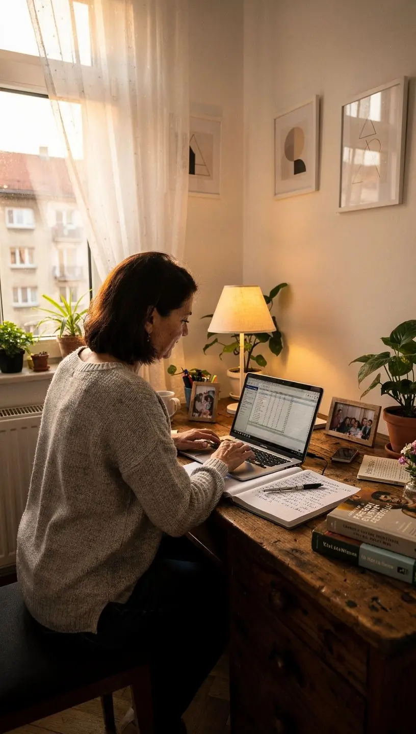 Grafika, amely bemutatja a pénzügyi célok kitűzésének lépéseit és stratégiáit.